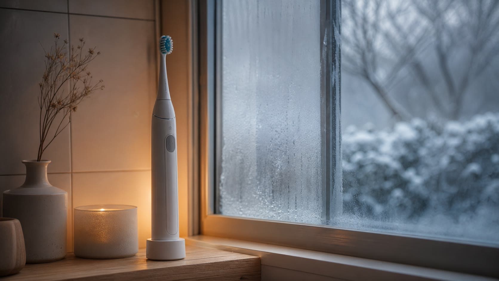 Koelweer-batterij in actie: zo hou je een elektrische tandenborstel in wintervorm