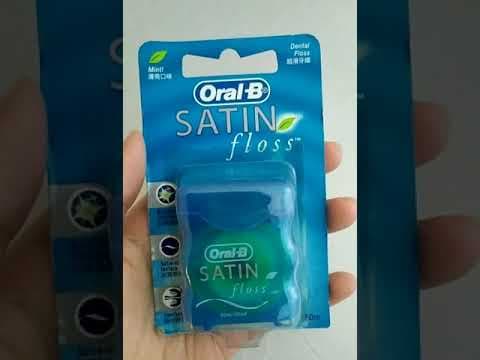 Oral-B Satin Tape Mint Tandzijde 25m video review videominiatuur