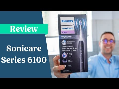 Philips Sonicare 6100 Series video review videominiatuur