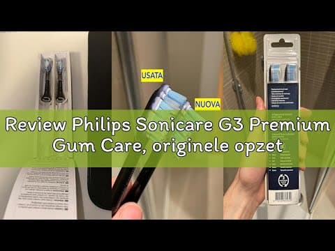 Philips Sonicare G3 Premium Gum Care 4-pack video review videominiatuur