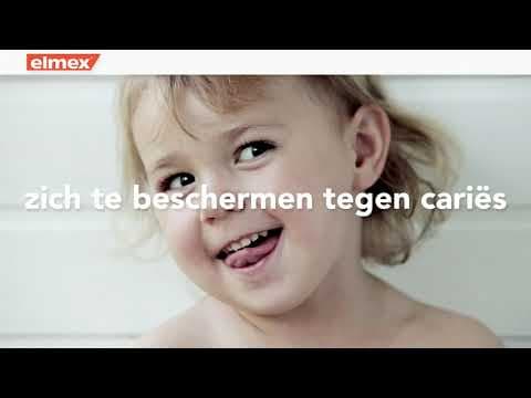 Elmex Junior Tandpasta 6-12 Jaar 12x75ml video review videominiatuur