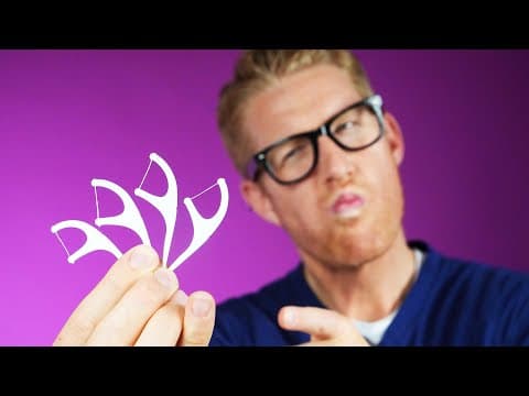 GUM Sensitive Clean Floss Picks 40 stuks video videominiatuur