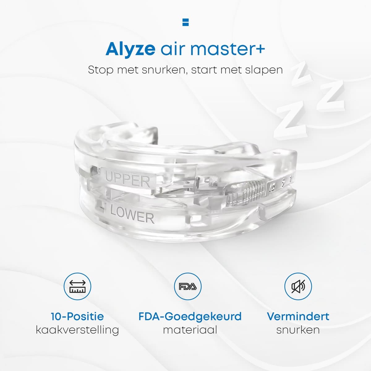 Alyze Anti-Snurkbeugel Verstelbaar thumbnail 2