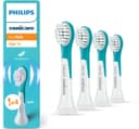 Philips Sonicare For Kids – Opzetborstels voor Elektrische Kindertandenborstel 3-7 jaar – Kind - Wit – Verpakking van 4 - HX6034/90