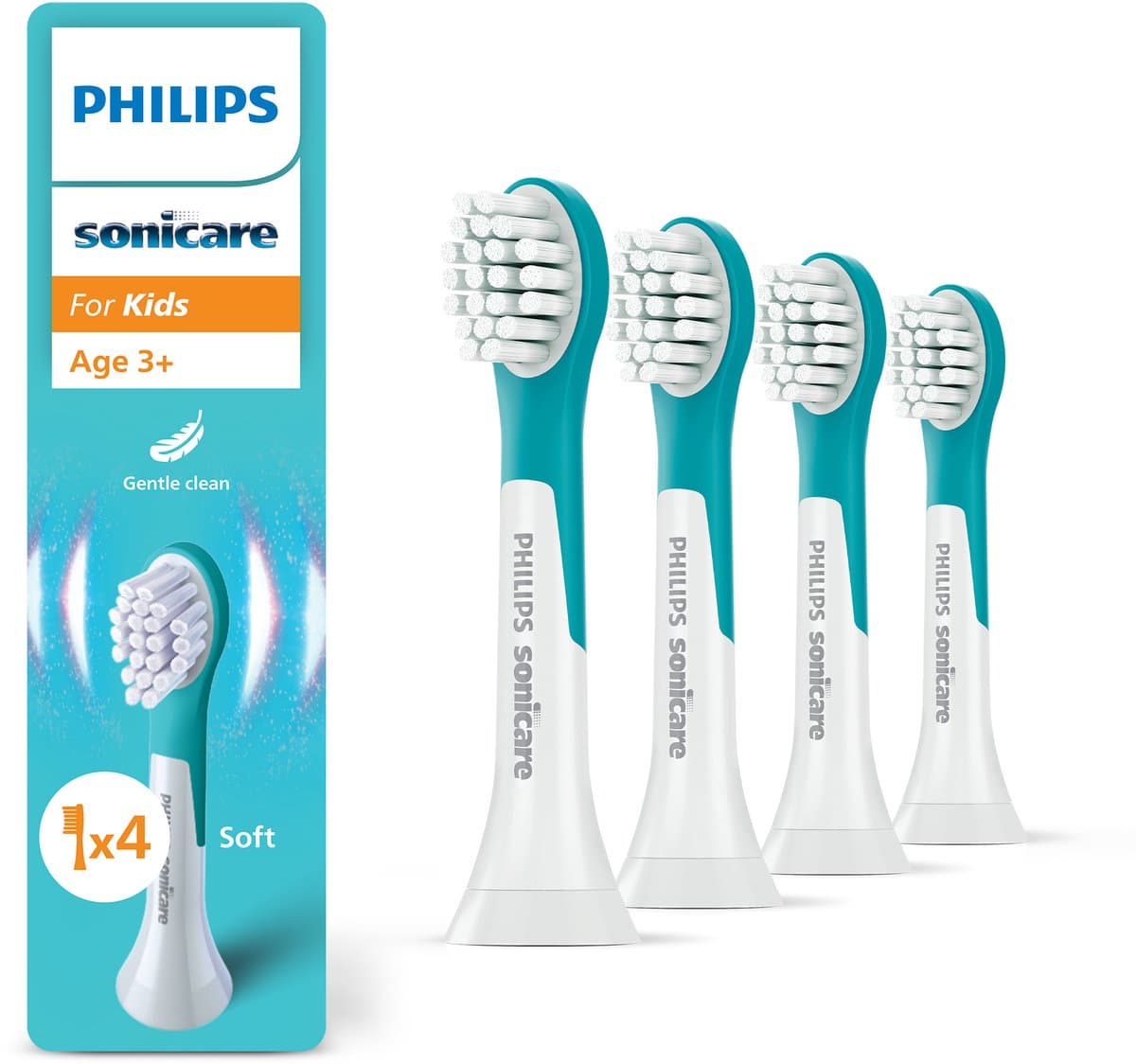 Philips Sonicare For Kids Opzetborstels 3-7 jaar