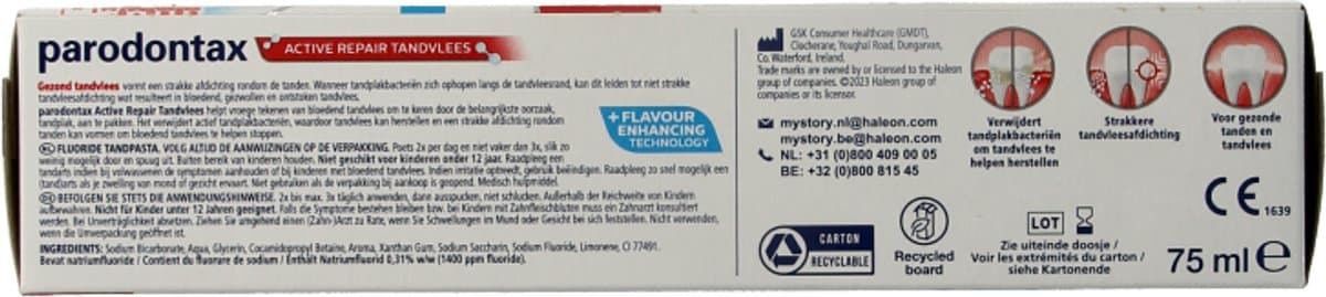 Parodontax Active Repair Fresh Mint thumbnail 5
