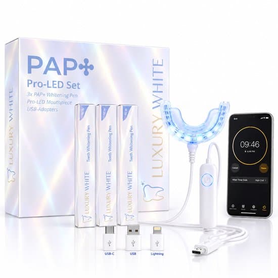 Luxury White Pro LED Tandenbleek Set