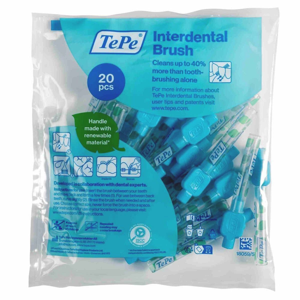 TePe Interdentale Ragers Blauw 0,6mm thumbnail 14