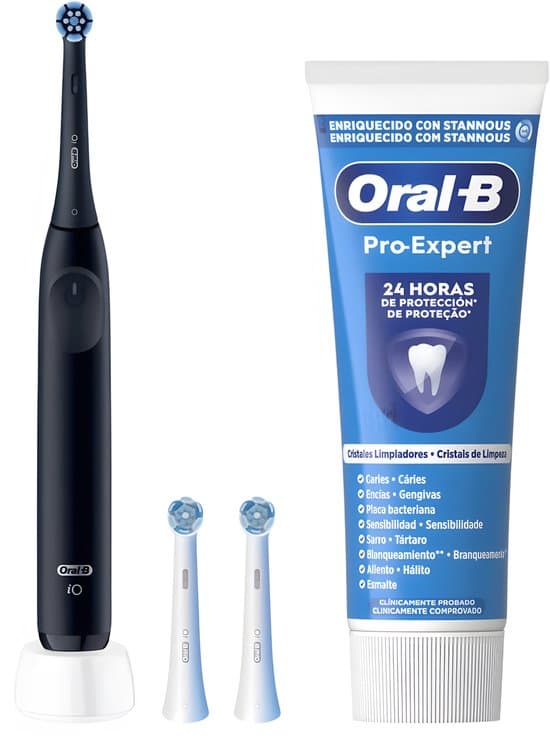 Oral-B iO Series 2 Night Black met 3 opzetborstels thumbnail 5
