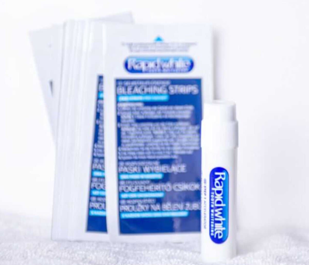 Rapid White Oplossende Bleaching Strips thumbnail 6