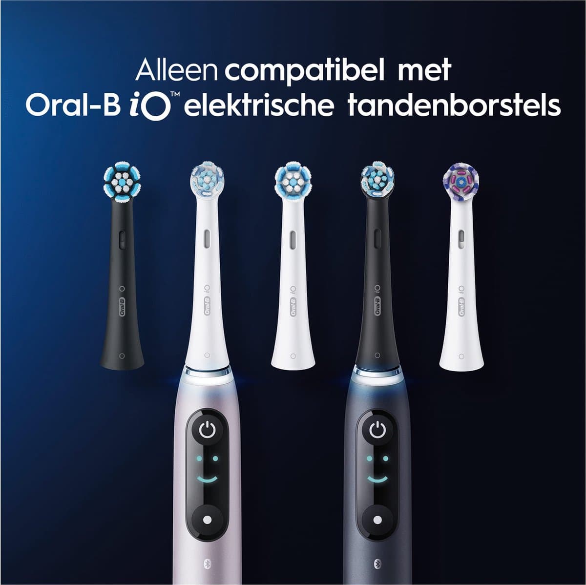 Oral-B iO Ultimate Clean 8-pack Zwart thumbnail 8