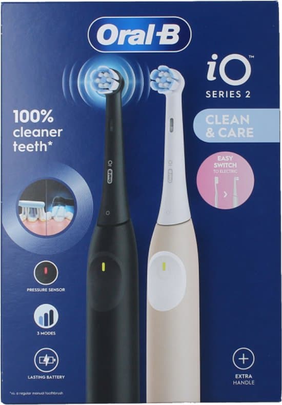 Oral-B iO2 Duo Pack Night Black & Calm Pink thumbnail 16