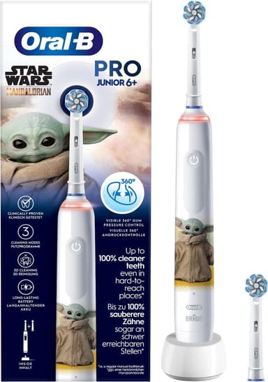Oral-B Pro Junior Star Wars - Elektrische Tandenborstel - Voor Kinderen Vanaf 6 Jaar