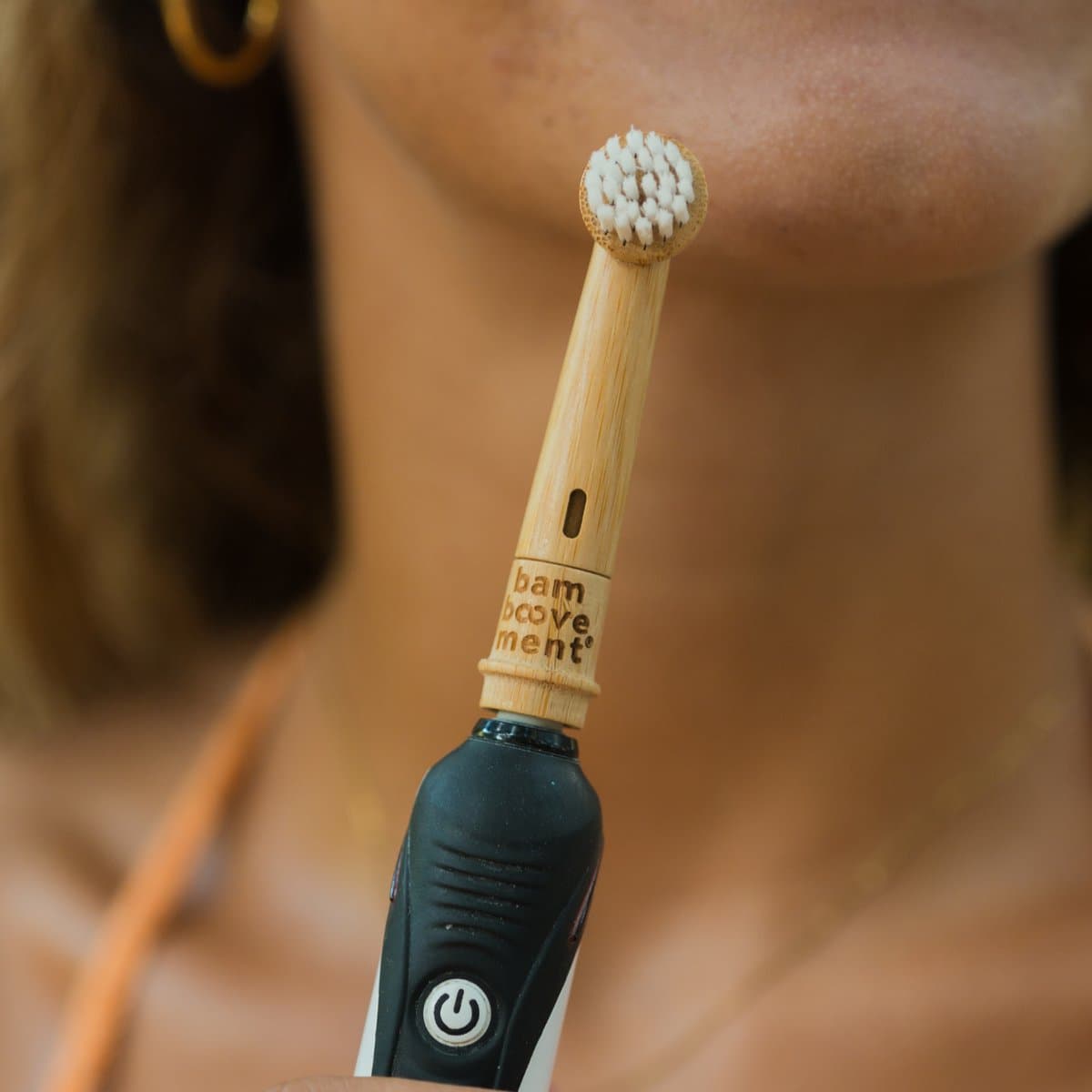 Oral-B Bamboe Opzetborstels + Tandpasta Tabletten thumbnail 4