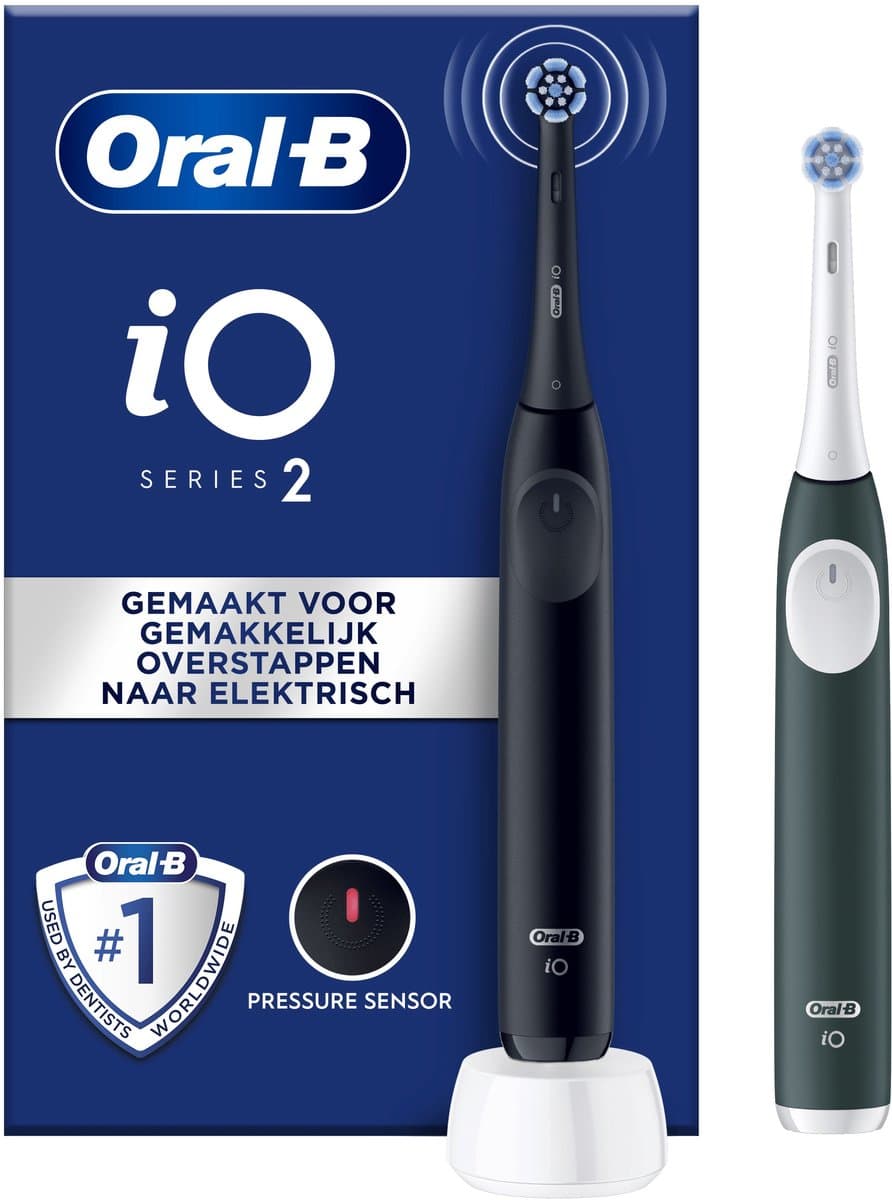 Oral-B iO2 Duopack Night Black & Forest Green