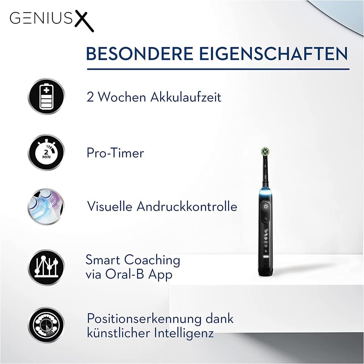 Oral-B Genius X Special Edition Zwart thumbnail 3