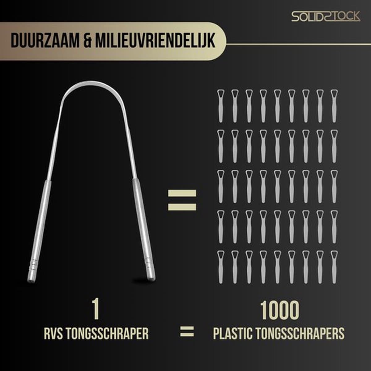 SolidStock Tongschraper RVS 5-delige Set thumbnail 6