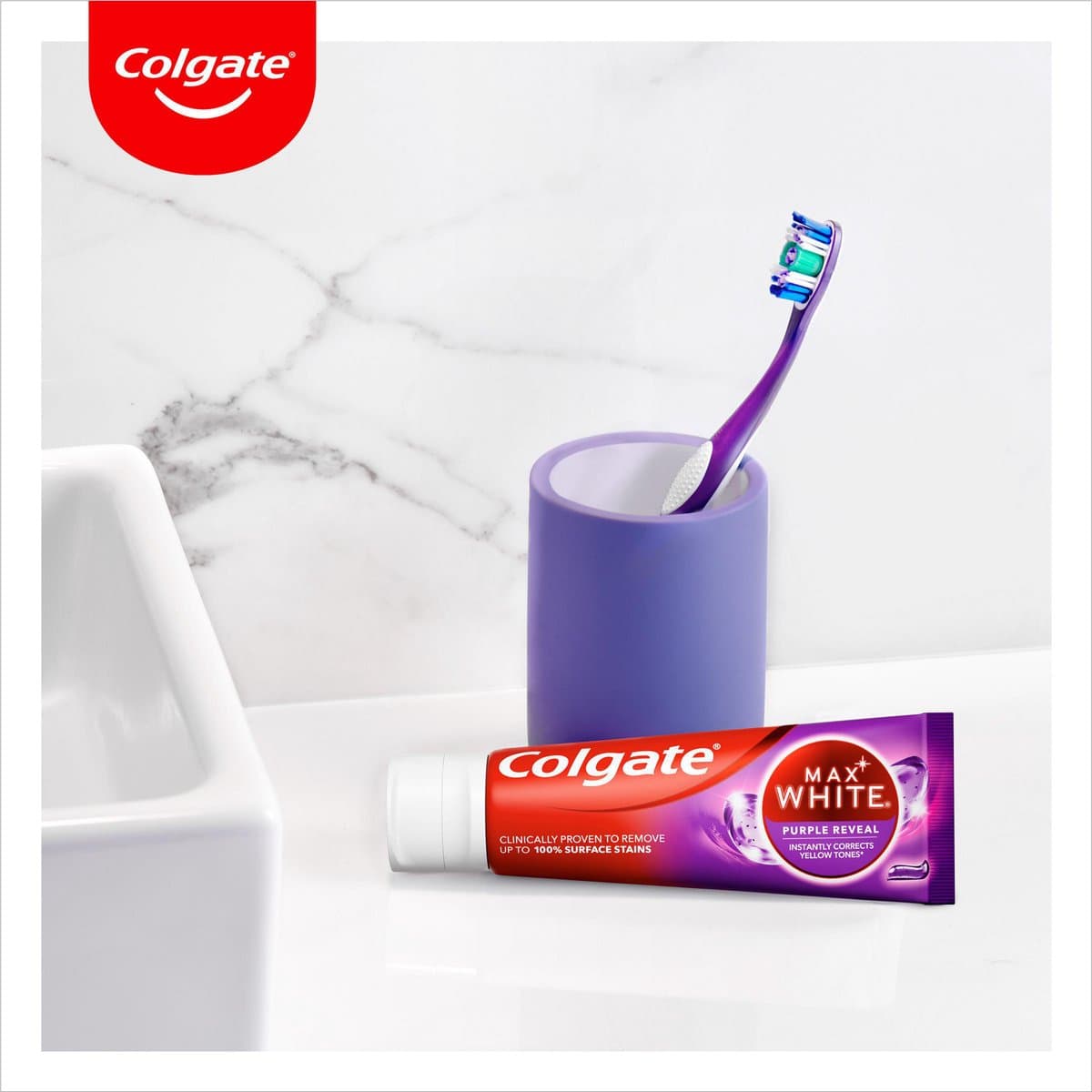Colgate Max White Purple 4x75ml thumbnail 6