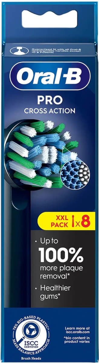 Oral-B Cross Action Pro Opzetborstels 8x thumbnail 7