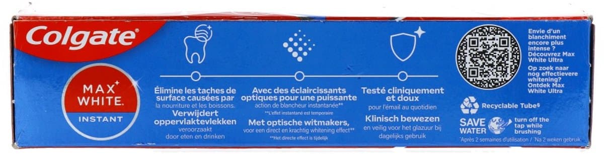 Colgate Max White Optic Tandpasta thumbnail 6