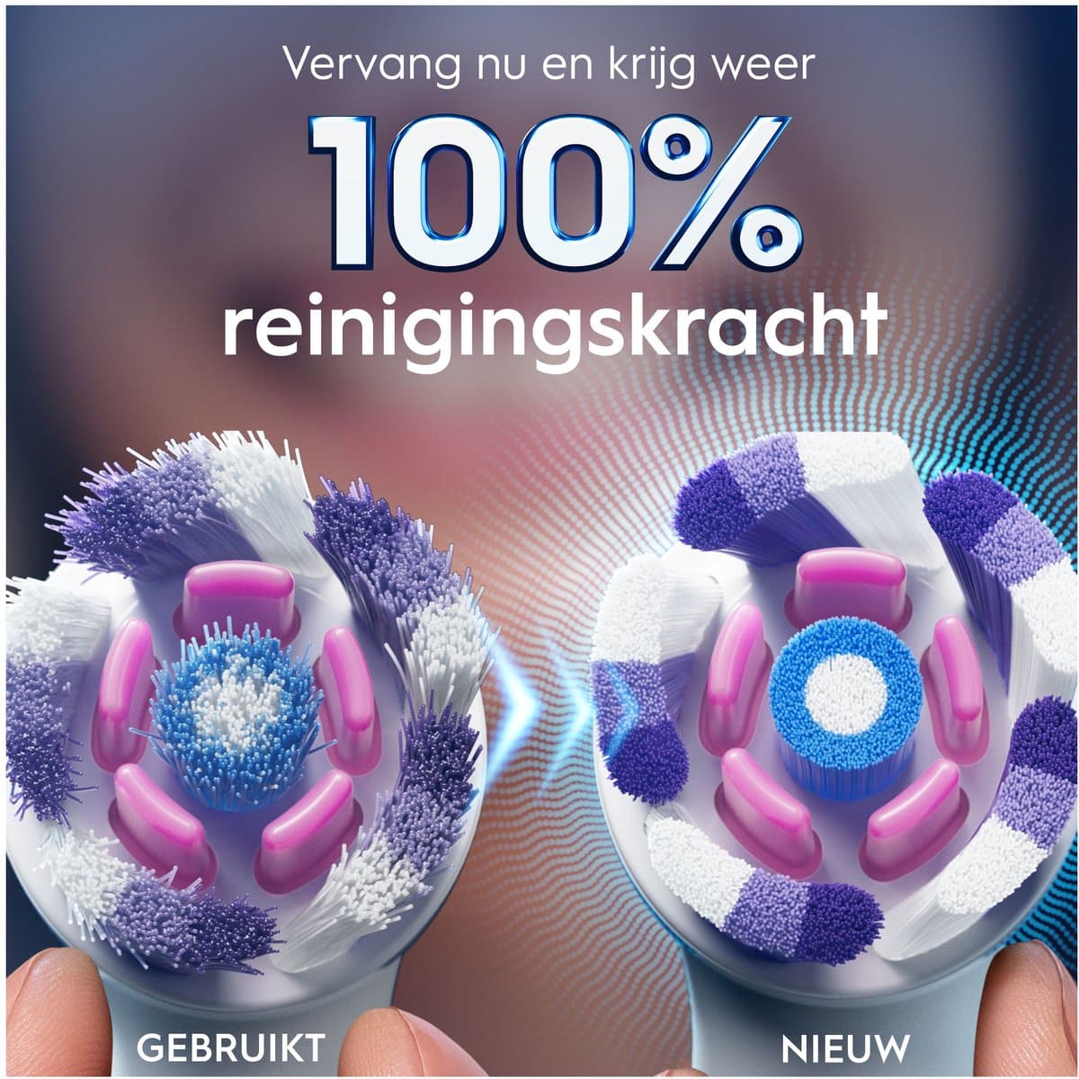 Oral-B iO Radiant White Opzetborstels 8 Stuks thumbnail 9