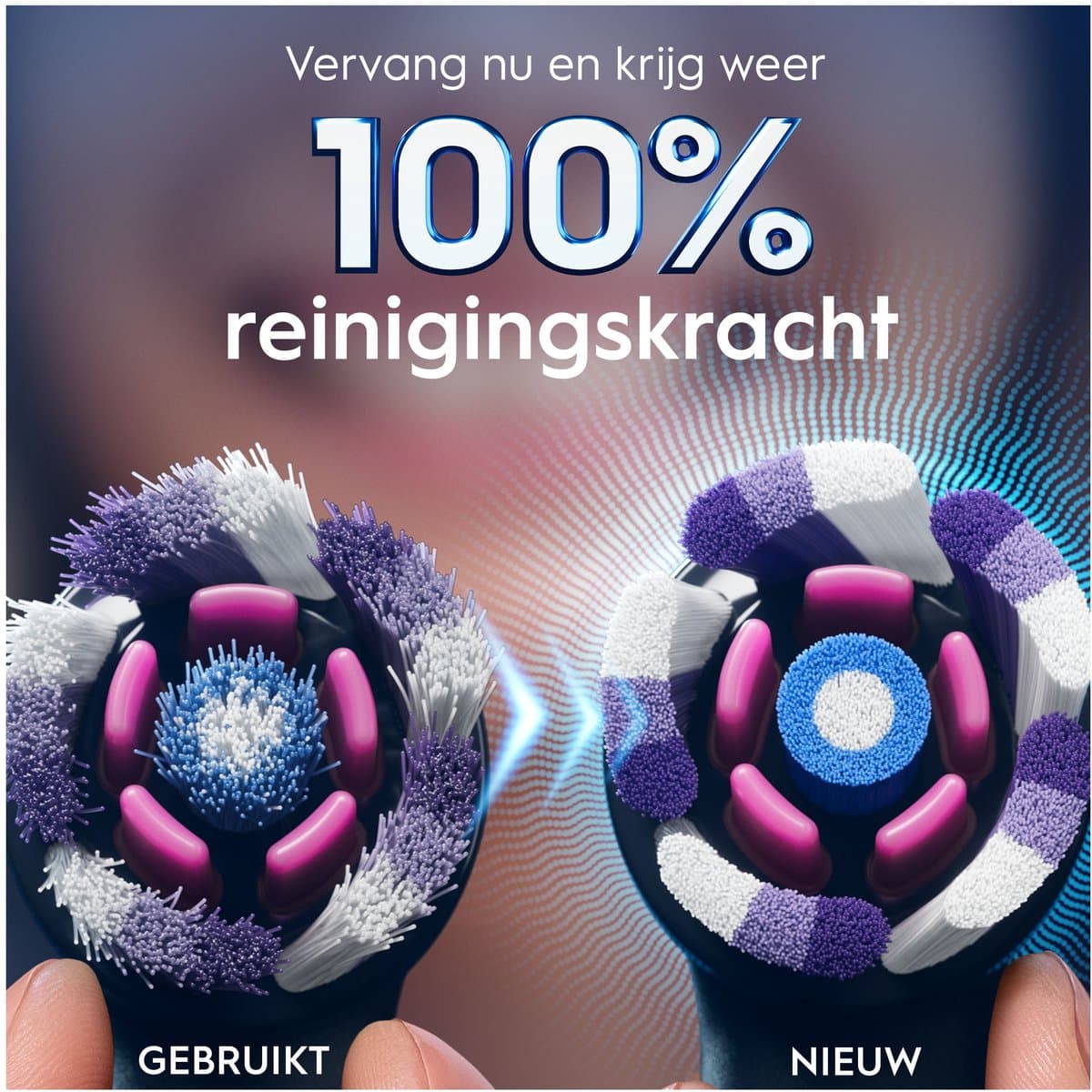 Oral-B iO Radiant White Opzetborstels 8-pack thumbnail 7