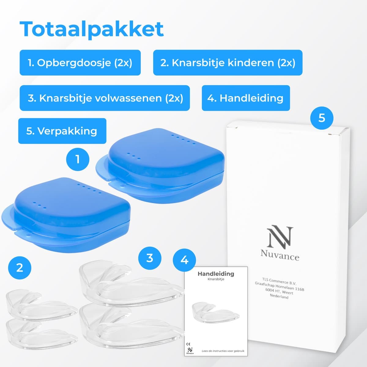 Nuvance Anti Knarsbitje Set 2 Stuks thumbnail 8