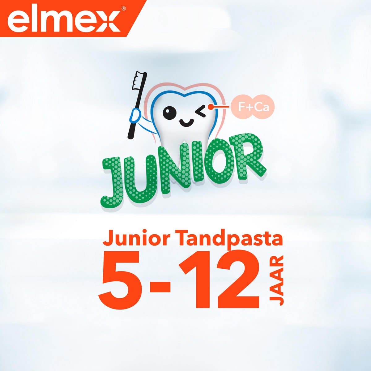 Elmex Junior Tandpasta 5-12 jaar 6x75ml thumbnail 10
