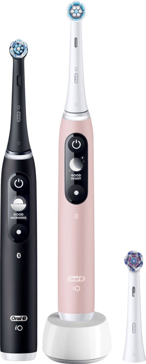 Oral-B iO 6 Zwart/Roze Magnetisch thumbnail 2