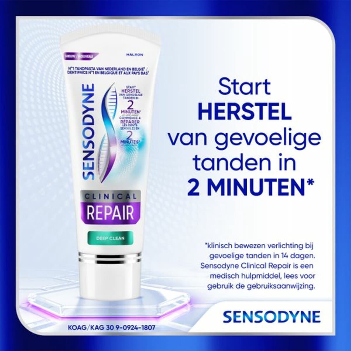 Sensodyne Clinical Repair Deep Clean 6x75ml thumbnail 2