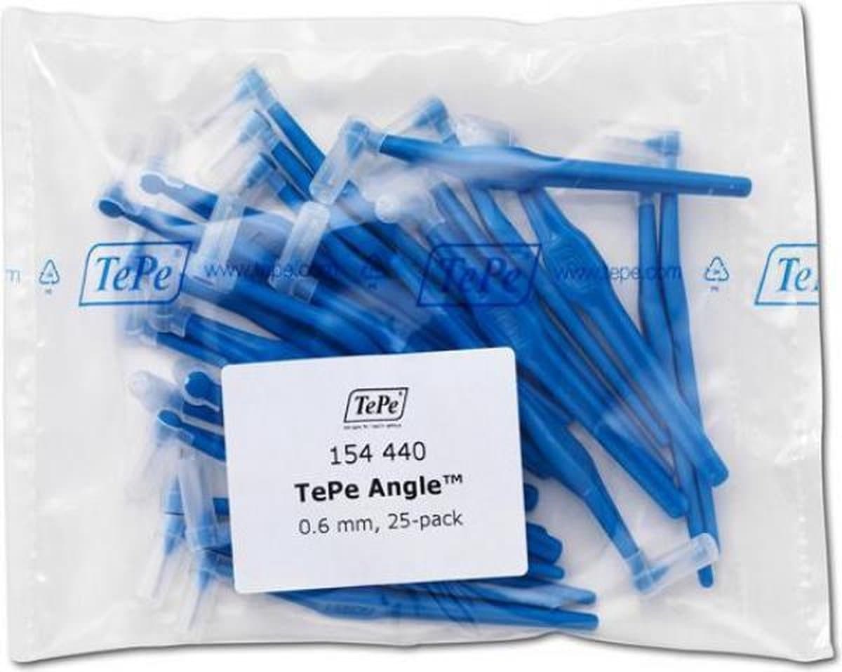 TePe Angle Interdentale Ragers 0,6mm Blauw thumbnail 5