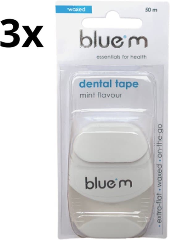 Bluem Dental Floss Tape Waxed Voordeelpak