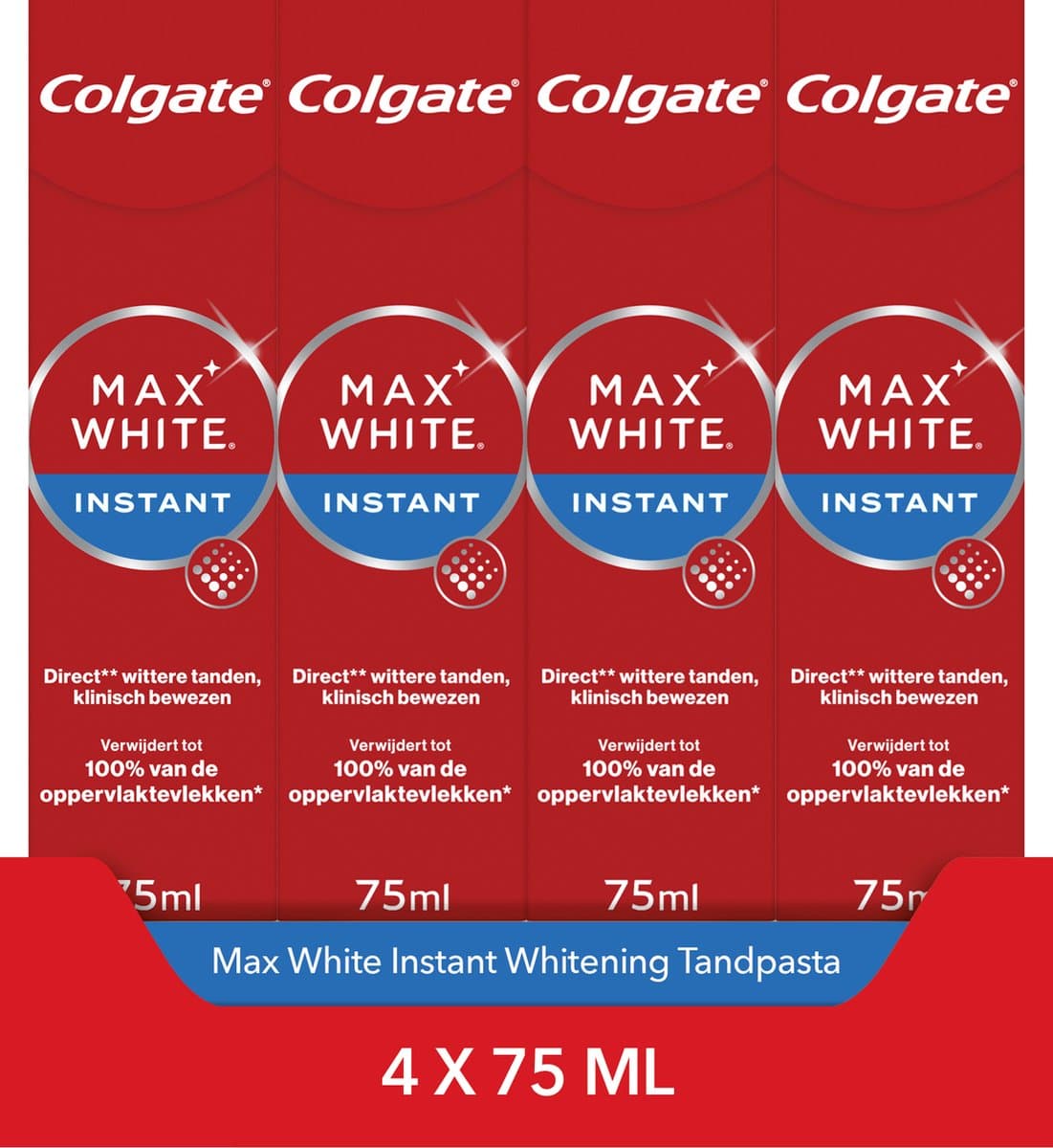 Colgate Max White Instant Whitening Voordeelverpakking