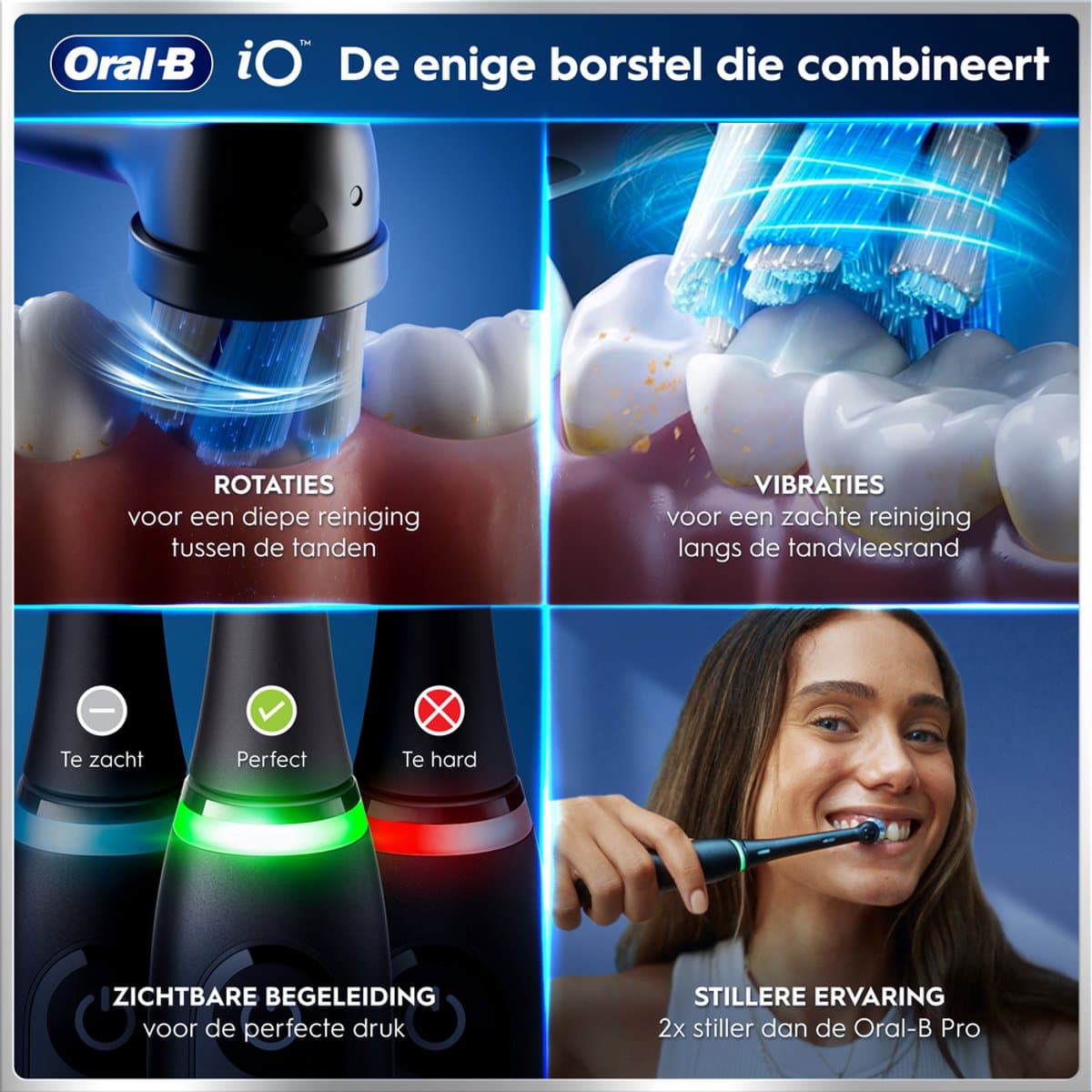 Oral-B iO 6S Elektrische Tandenborstel Zwart thumbnail 7