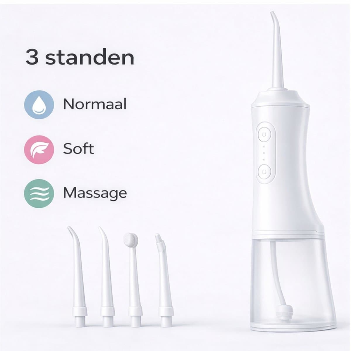 Draadloze Waterflosser 330ML Tank thumbnail 4