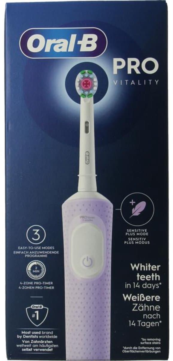 Oral-B Pro Vitality Lila Purple thumbnail 11