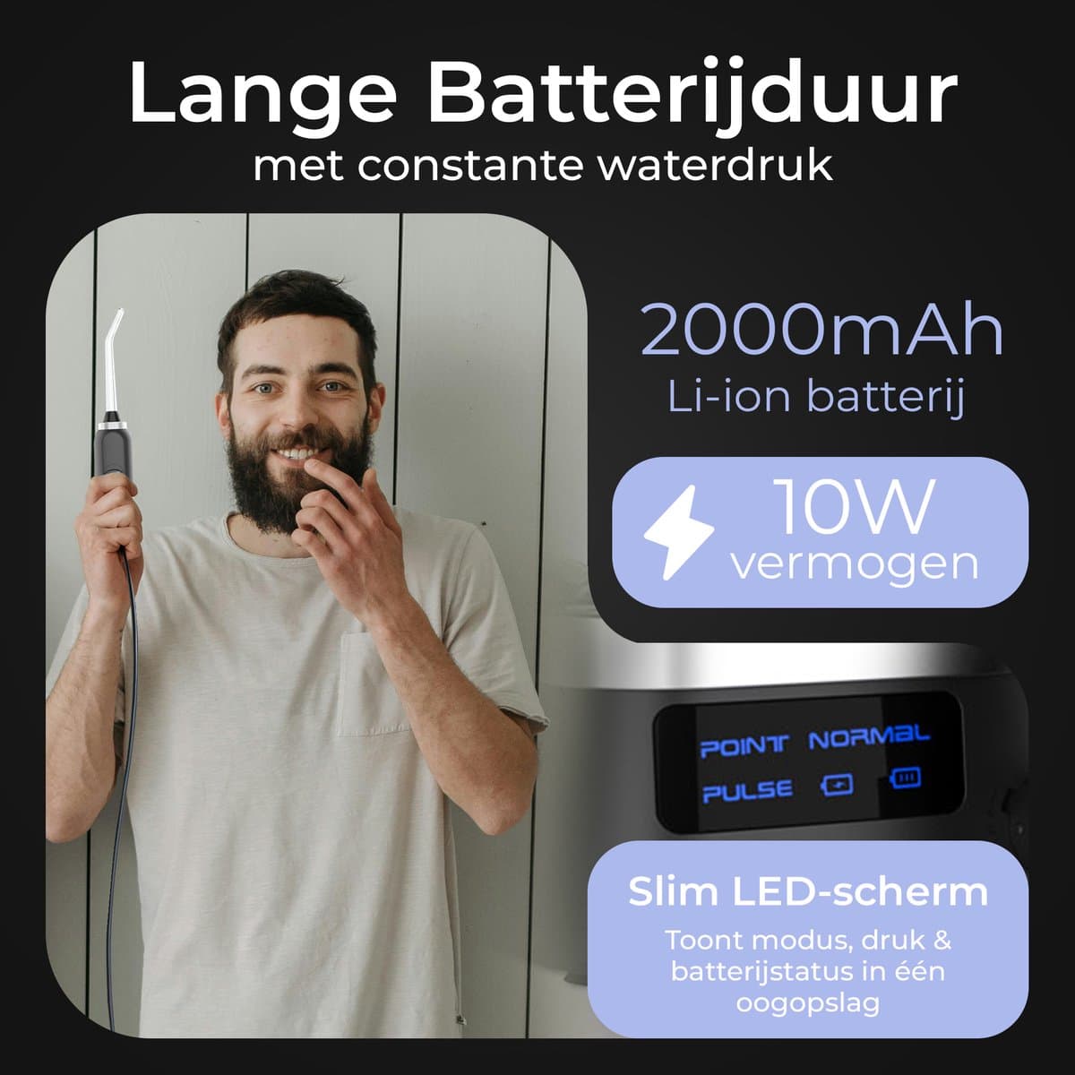 Dentect Waterflosser 600ML 3-in-1 thumbnail 8
