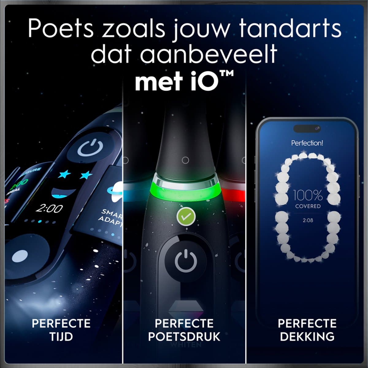 Oral-B iO 10 Zwart - iOSense Display thumbnail 16