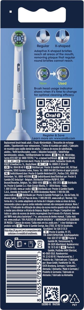 Oral-B Precision Clean Pro 10-Pack thumbnail 8