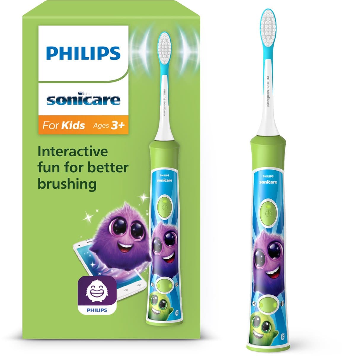 Philips Sonicare For Kids Groen