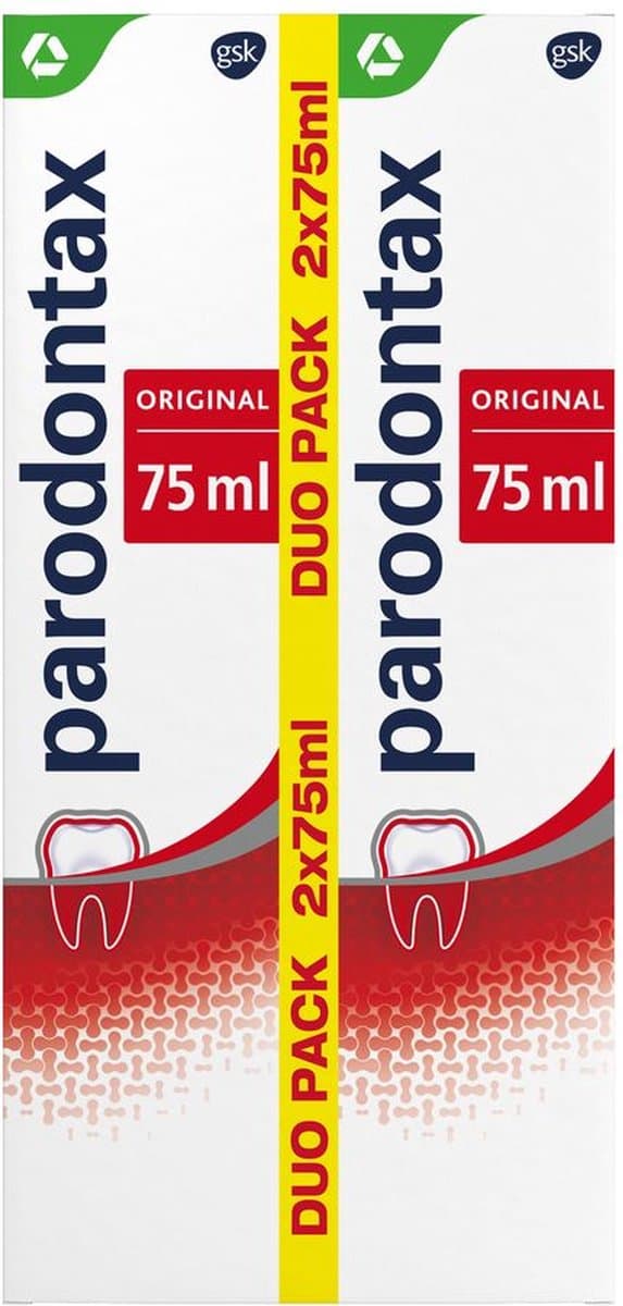 Parodontax Original Tandpasta 2x75ml thumbnail 5