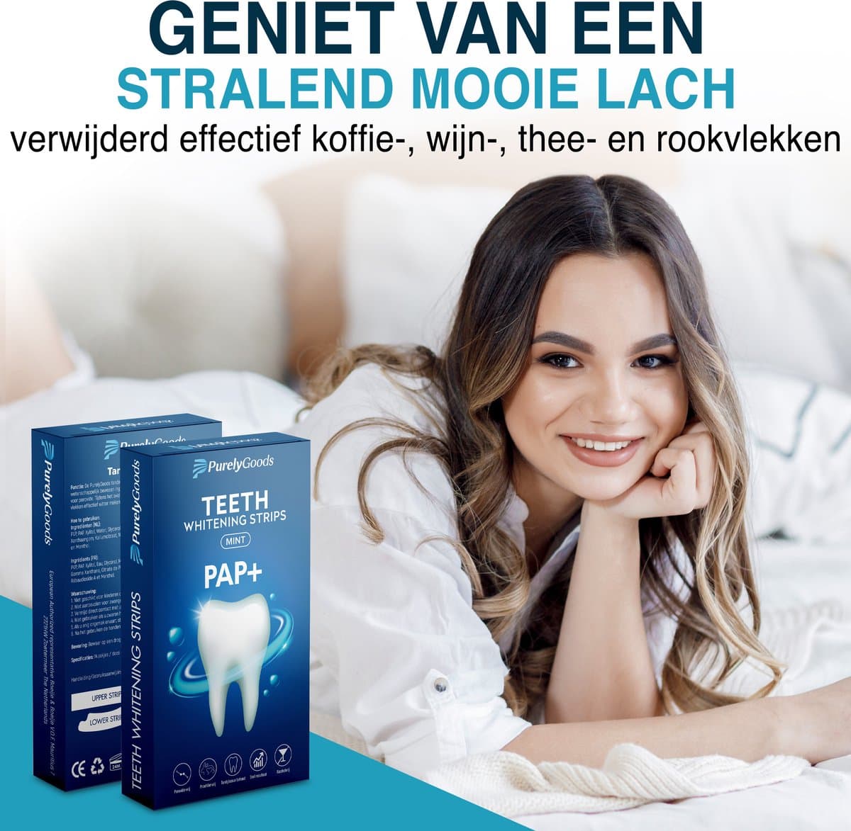 PurelyGoods Whitening Strips 14 Behandelingen thumbnail 2