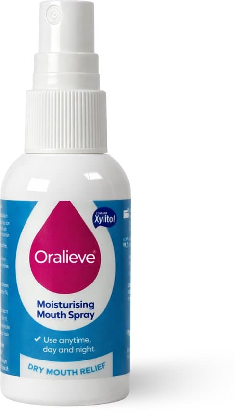 Oralieve mondspray helpt droge mond (xerostomie) en slechte adem voorkomen