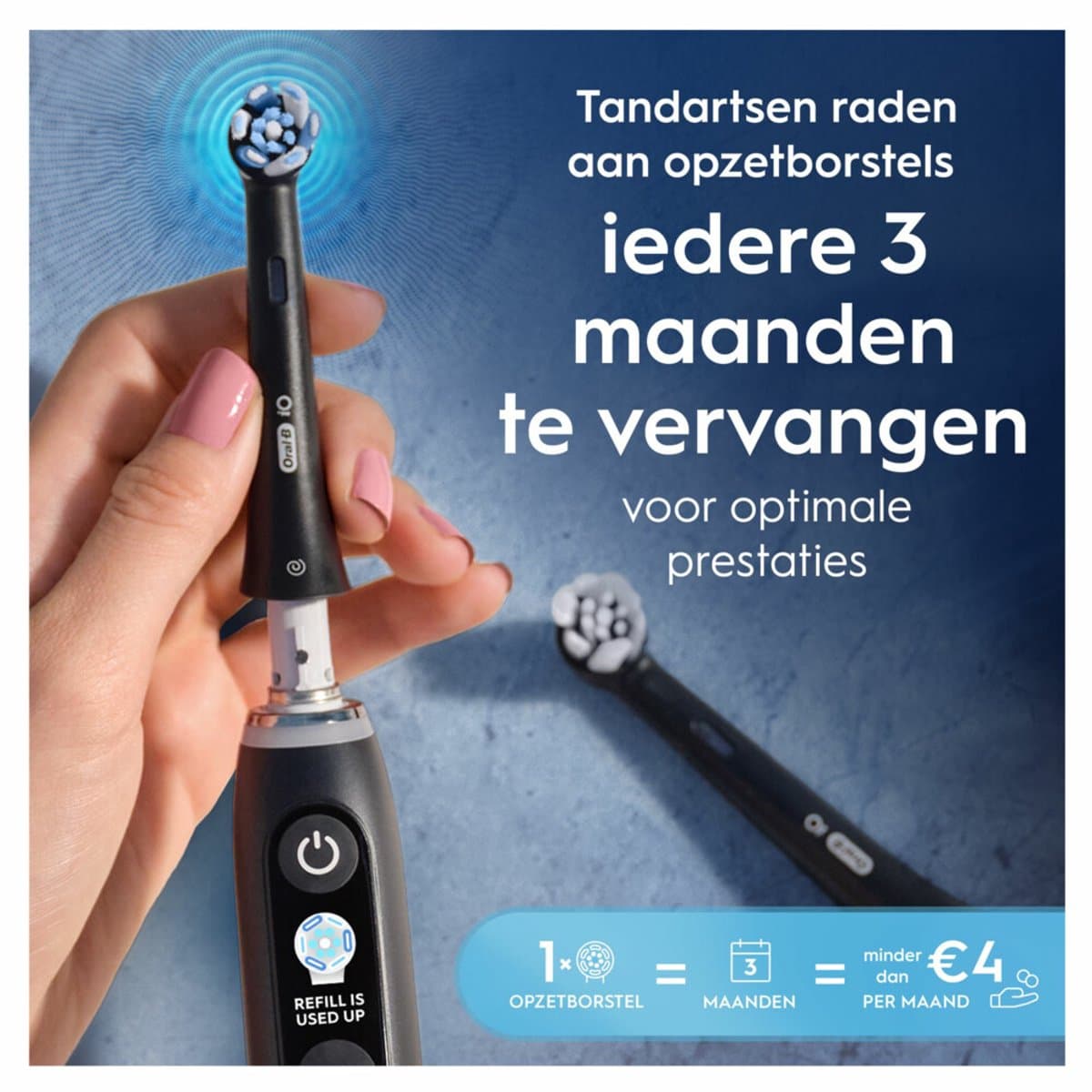 Oral-B iO Ultimate Clean Opzetborstels 6-pack thumbnail 3