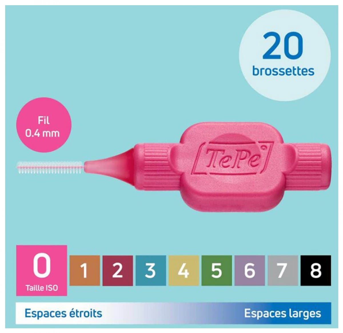 TePe Interdentale Ragers Rood 0,5mm (20st) thumbnail 9