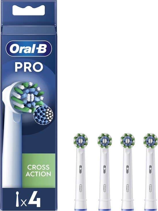 Oral-B Cross Action Pro Opzetborstels 4x