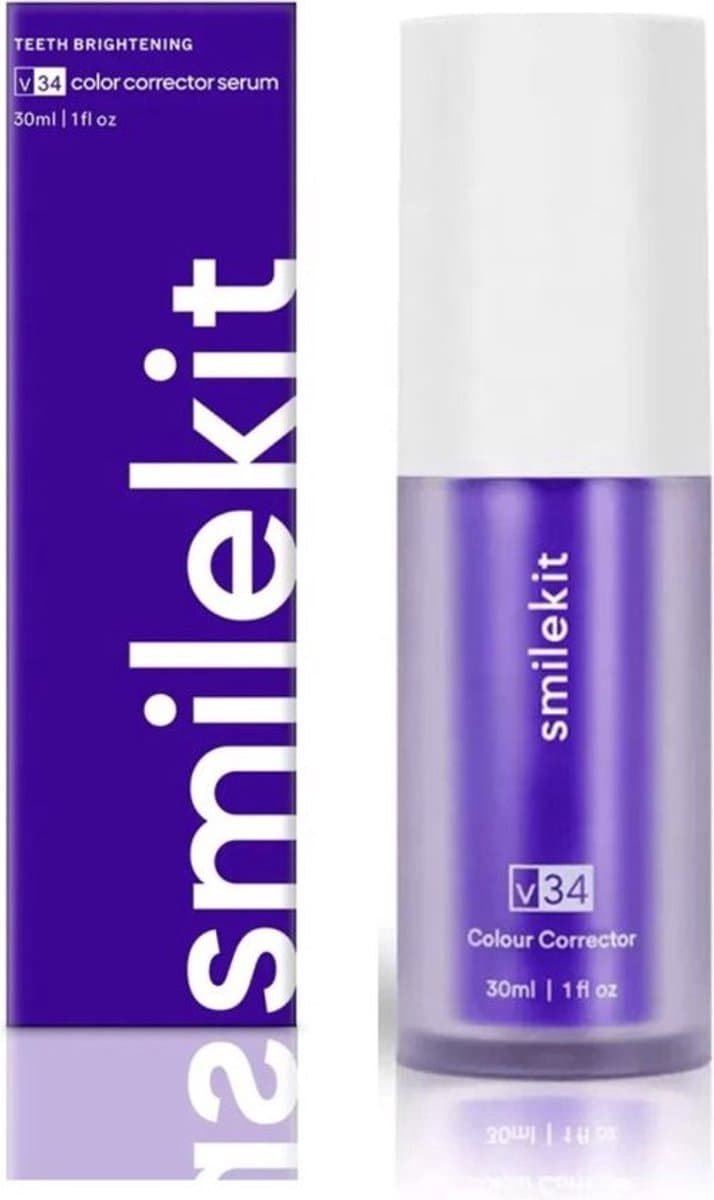 Smilekit V34 Colour Corrector Paarse Tandpasta
