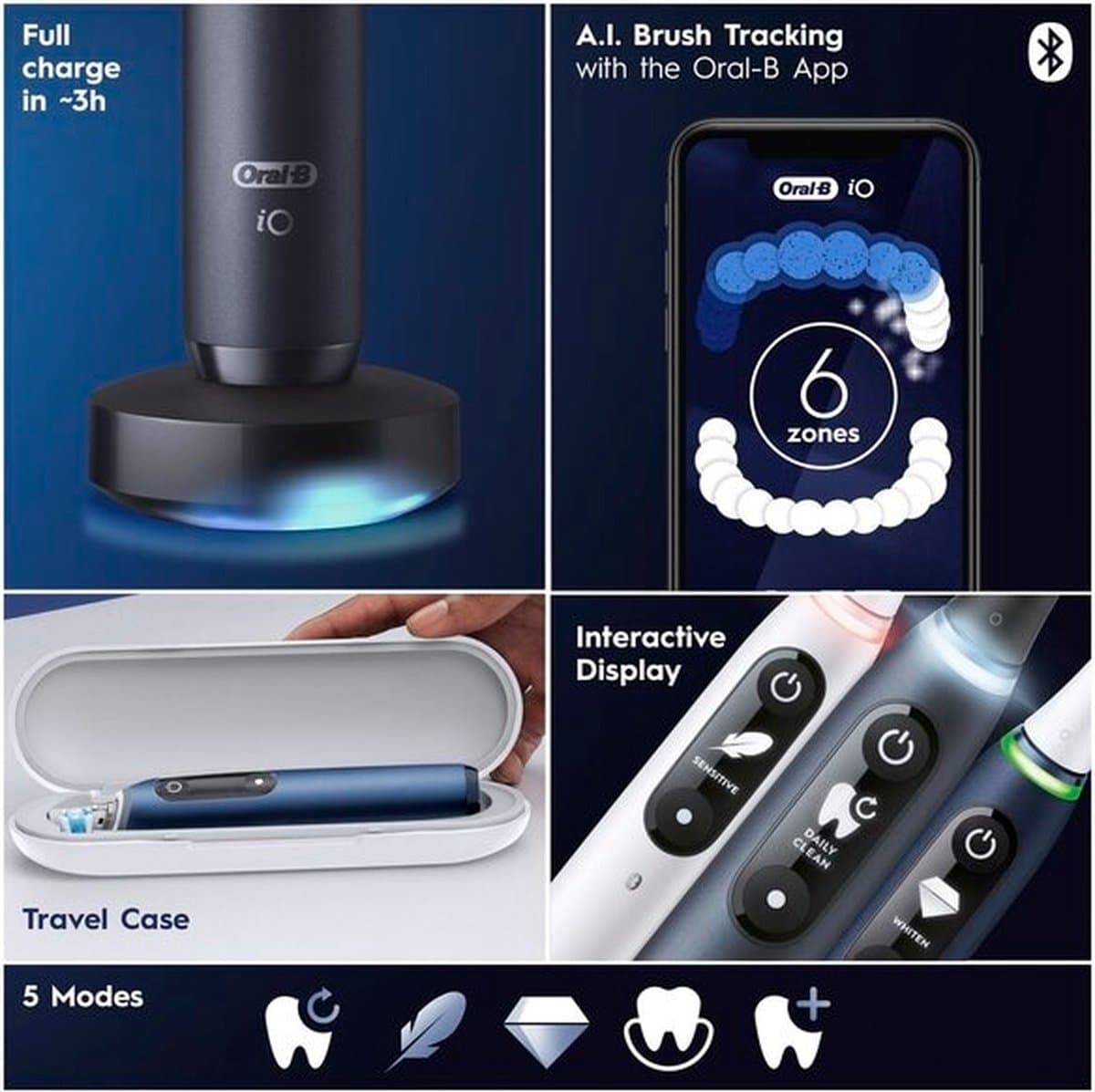 Oral-B iO 7S Blauw met Reisetui thumbnail 7