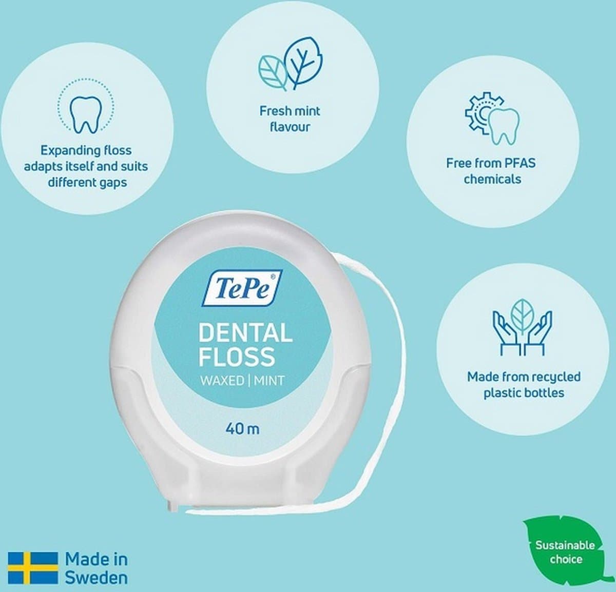 TePe Dental Floss 40 meter thumbnail 11