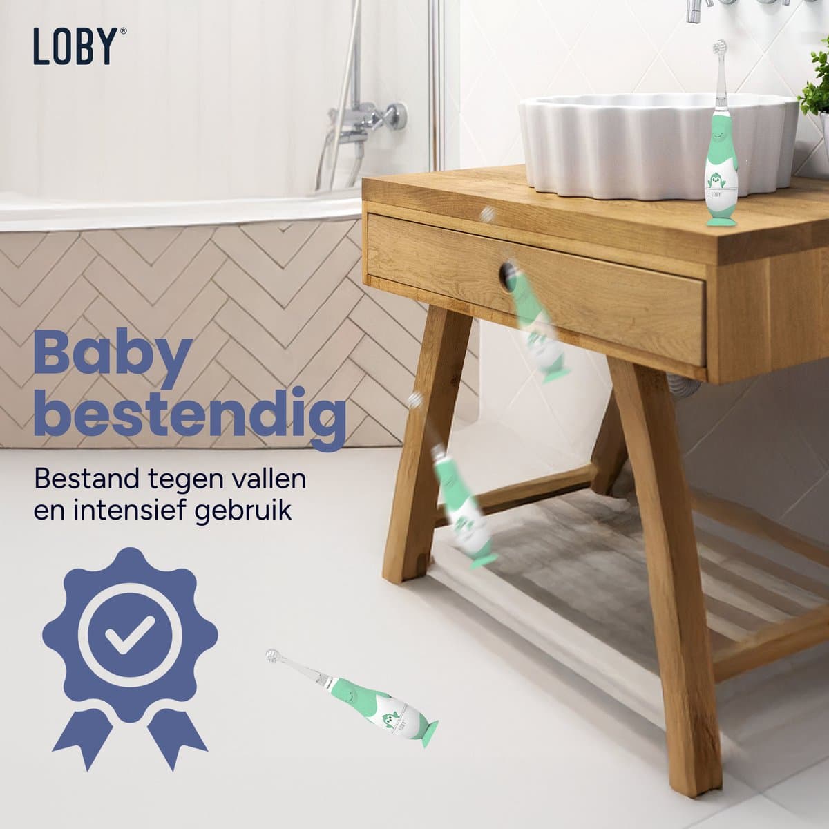 Loby Baby Tandenborstel 0-4 Jaar thumbnail 9